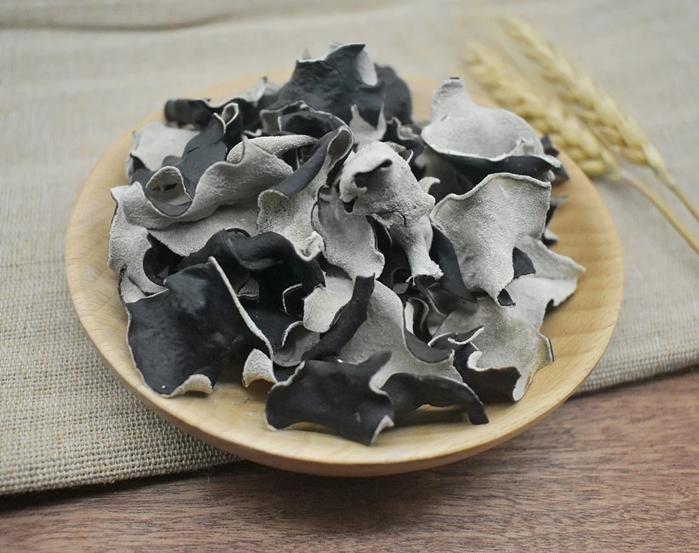 High Healthy Benefits White-Backed Black Fungus Food Cut