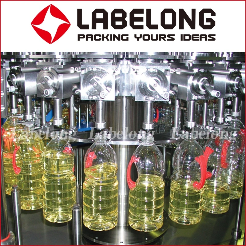 Automatic Edible /Cooking /Olive /Peanut Butter /Seed /Sunflower /Palm Oil Bottle Filling/Bottling/Packing Machine