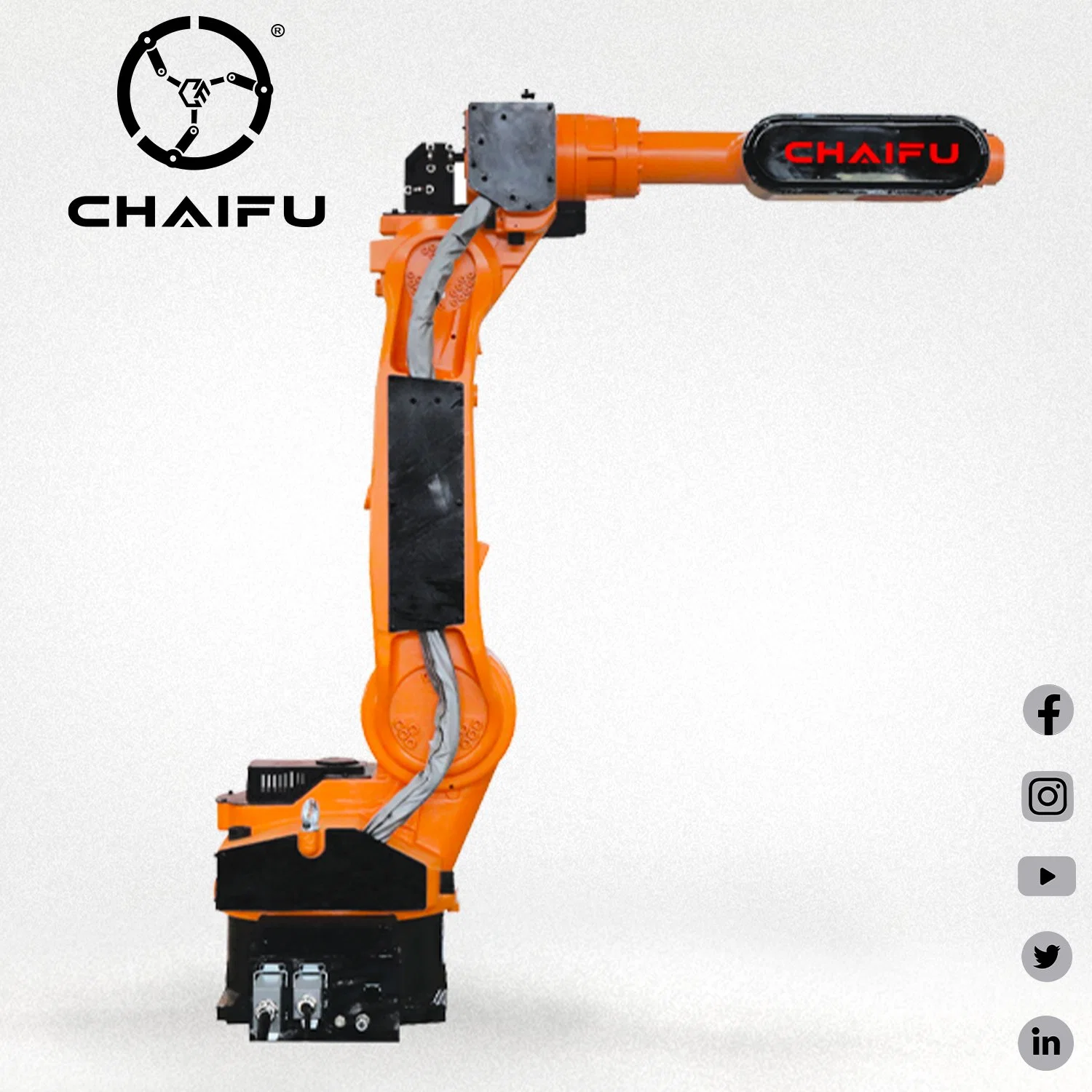 Flexibilidad superior Robot industrial 30kg de carga útil media para manipulación, carga/descarga de máquinas, pulverización, embalaje