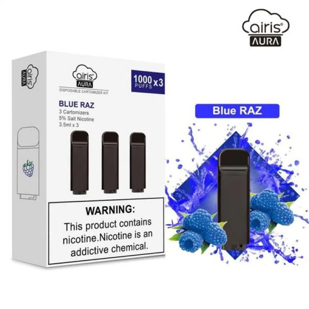 Disposable/Chargeable Electronic Cigarette Disposable/Chargeable Pod USA Hot Selling Airis Arua 1000 Puffs*3 Vape Pod