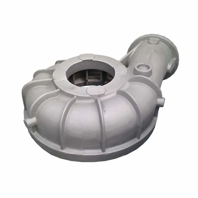 OEM Sand Cast Stainless Steel/Aluminum/Gray Iron Pump Shell Parts Customized Made Pump Case Housing by Lost Wax Investment Die Casting with CNC Machining