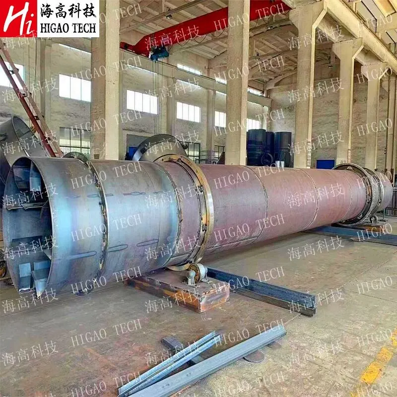 High Capacity Industrial Rotary Drum Dryer Sawdust Slag Sugar Drying Machine