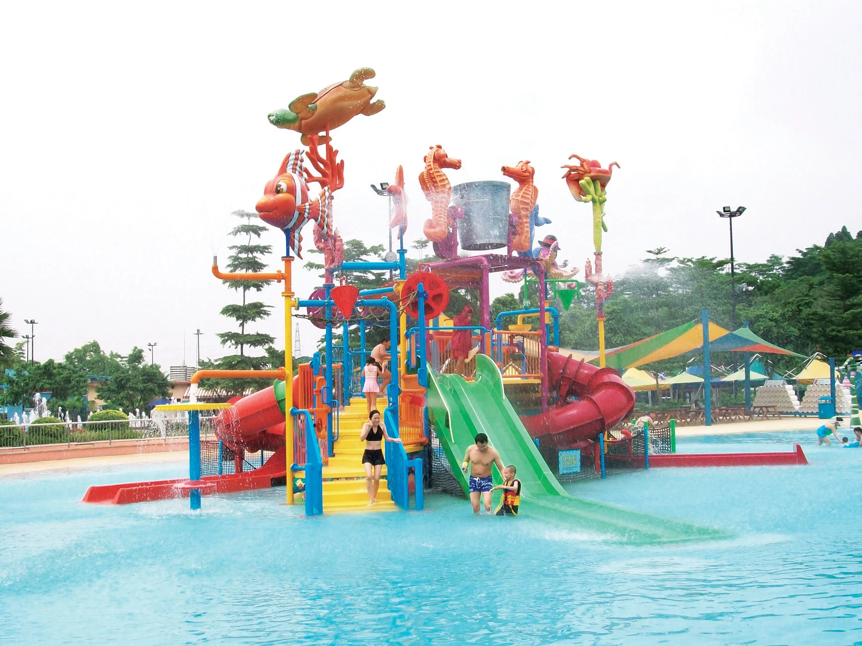 Venta de toboganes acuáticos de diversiones Giant Water Park Slides para la venta