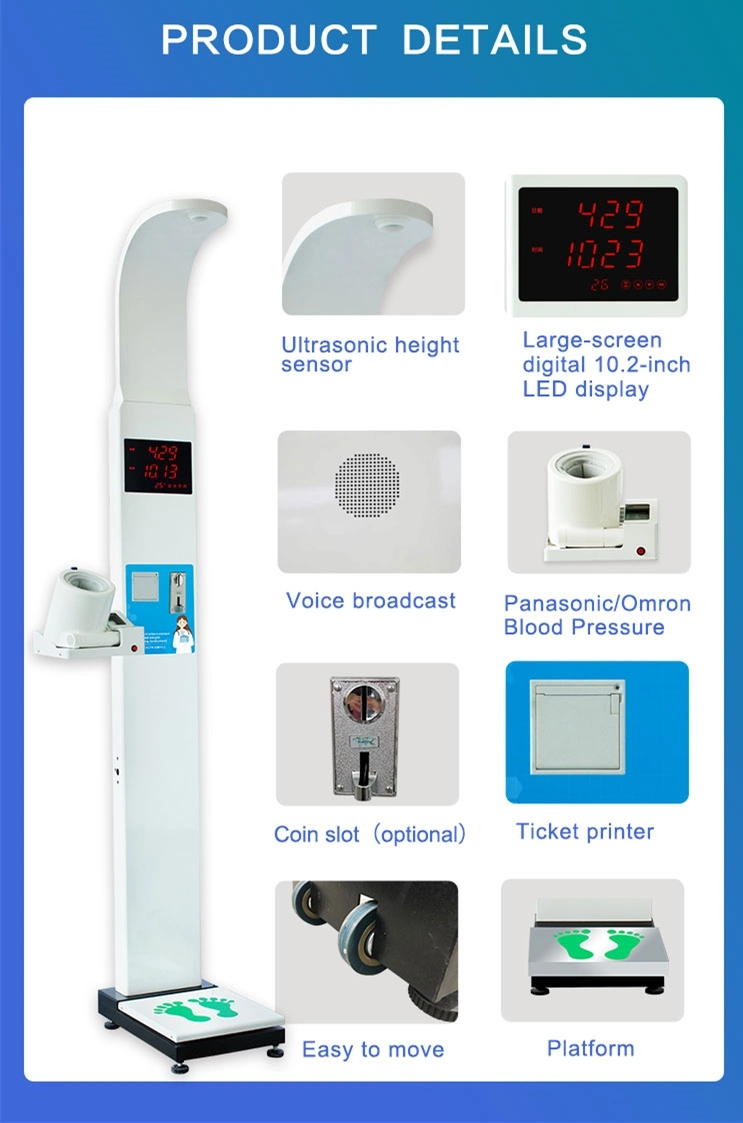 Coin Operated Weighting Scales with Blood Pressure Measure