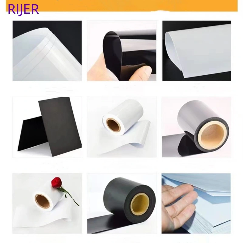 Clear Rigid PVC Sheet Film Antistatic for Advertising Offset Printing