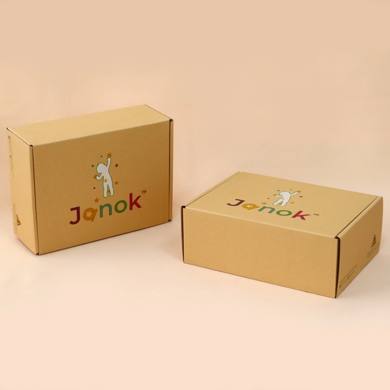 Wholesale/Supplier Flat Packed Carton Shipping Die Cut Handle Custom Printed Food Grade Brown Kraft Paper Cake Package Box