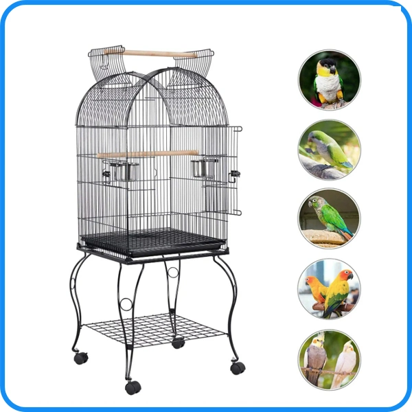Usine d'approvisionnement en produits pour animaux Cage à oiseaux Grande cage pour perroquet