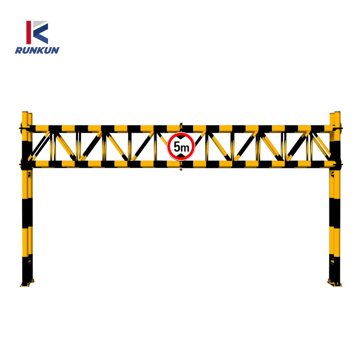 China Supplier Highway Safety Sign Octagon LED Light Outdoor Galvanized Traffic Gantry