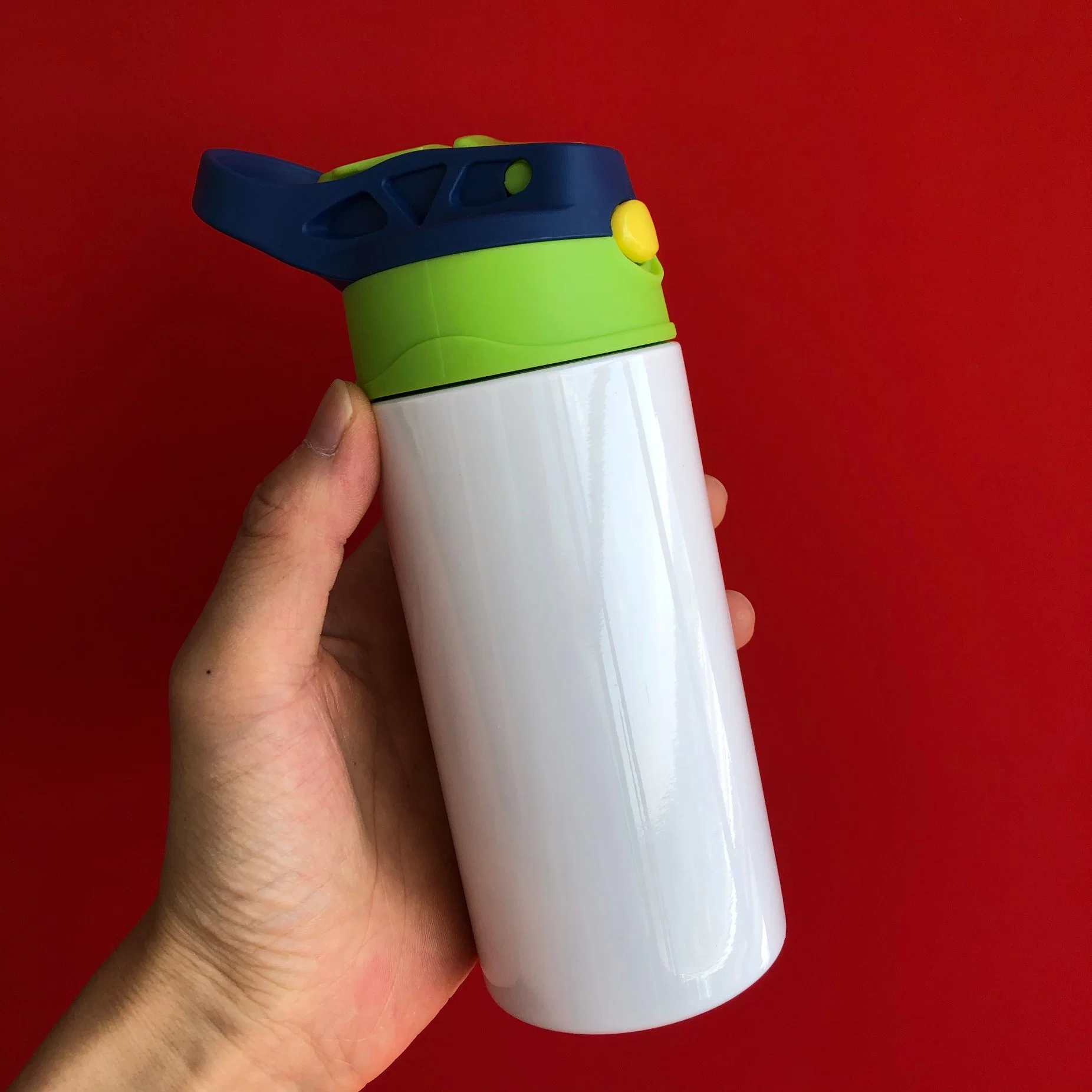 New 350ml Sublimation Straight Stainless Steel Water Bottle Insulated Sublimation Blanks Kids Baby Water Bottle for Child