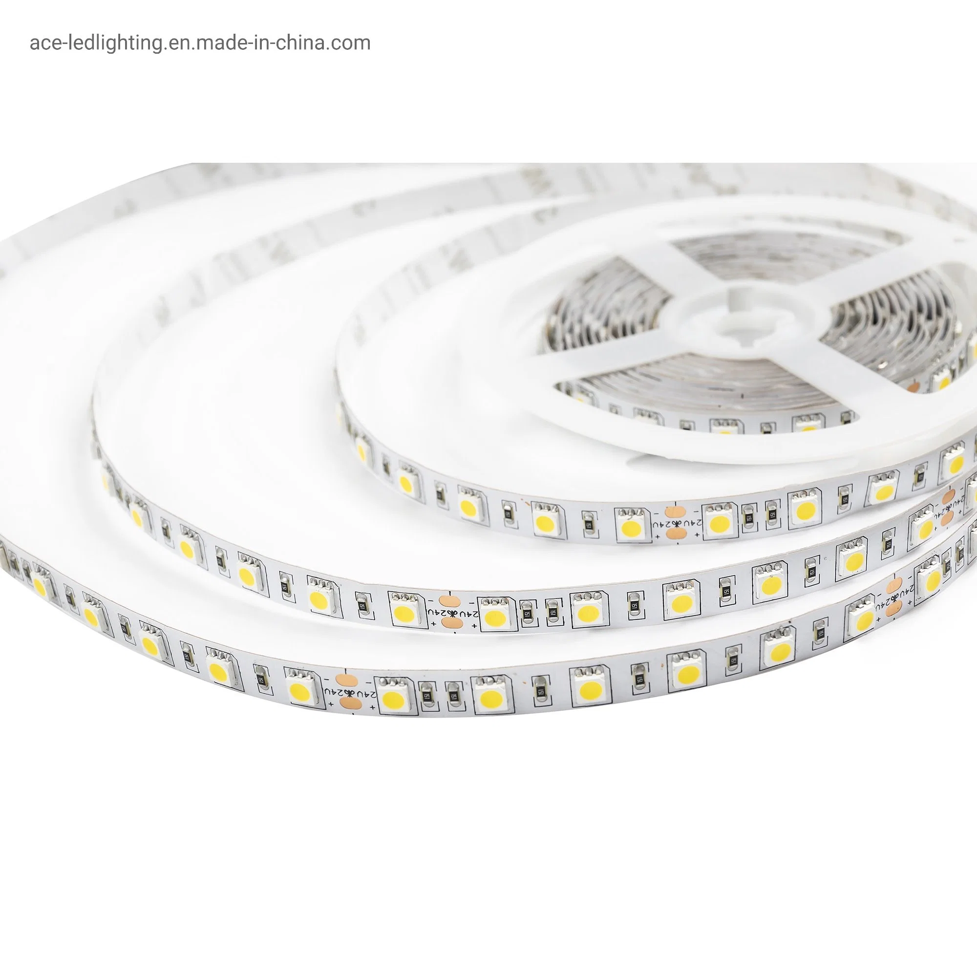 12V 24V 60LED/M 5050 Magic Digital LED Strip with External IC RGB LED Strip for Decoration