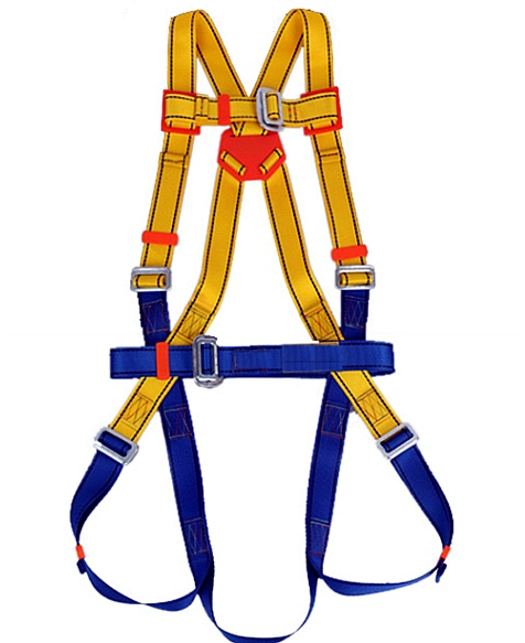 Fall Protection 5-Point Secure Full Body Harness for Aerial Work