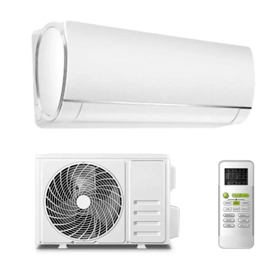 Climatiseur séparé pour appareils domestiques 9000/12000/18000/24000/30000BTU avec nettoyage automatique