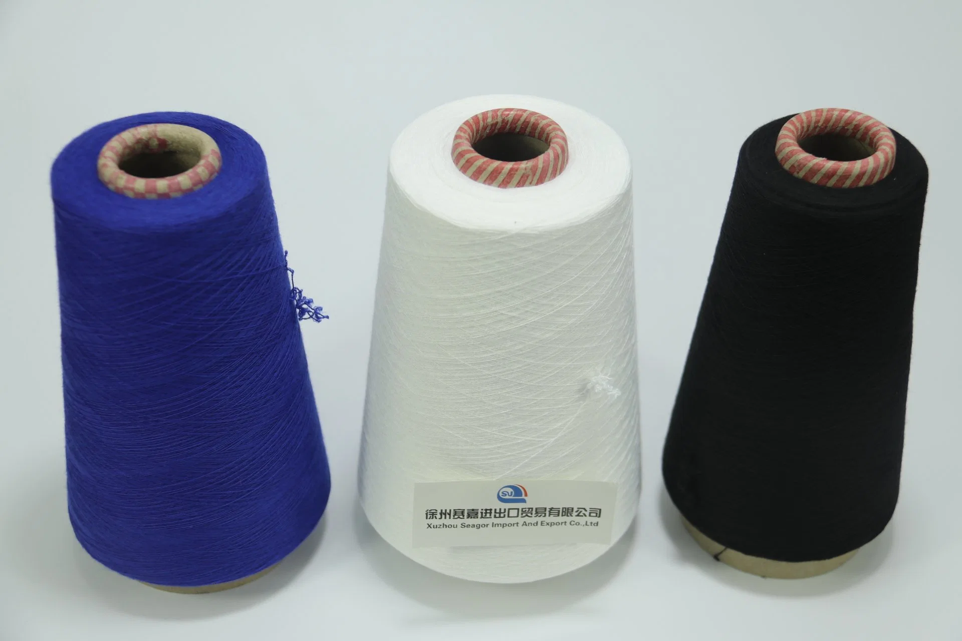 Certifications! Manufacuture! Cotton Yarn Polyester Yarn Viscose Yarn Blended Yarn Spun Yarn OE Yarn for Weaving Knitting (Oeko-tex100/GRS/BCI/GOTS/obp/FSC)
