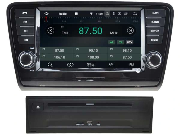 Witson Android 10 Car Radio for Skoda Octavia 2013 Video GPS Multimedia System