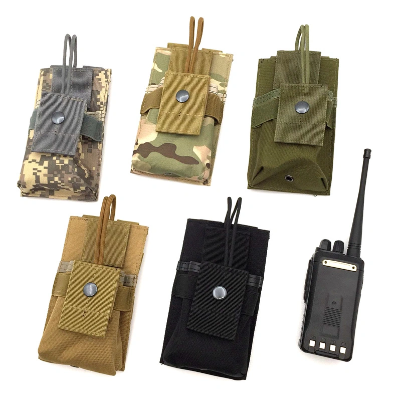 Tactical Molle Military Camo Army Radio Pouch