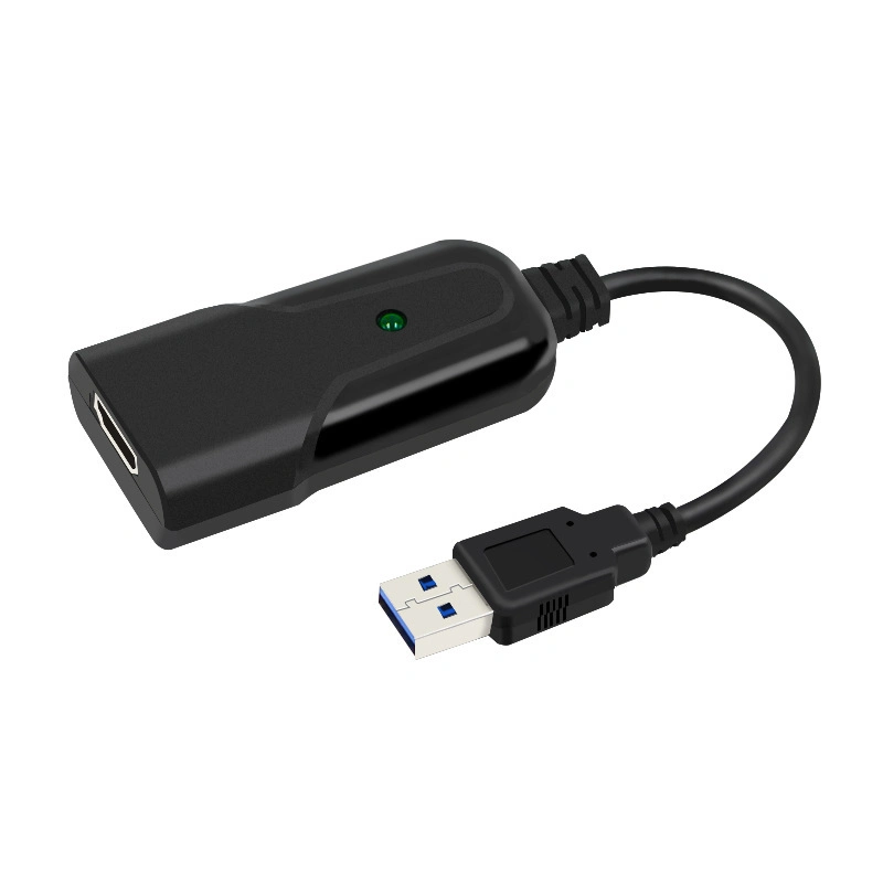 Tarjeta de captura de vídeo gratuita de unidad HD UVC USB a HDMI