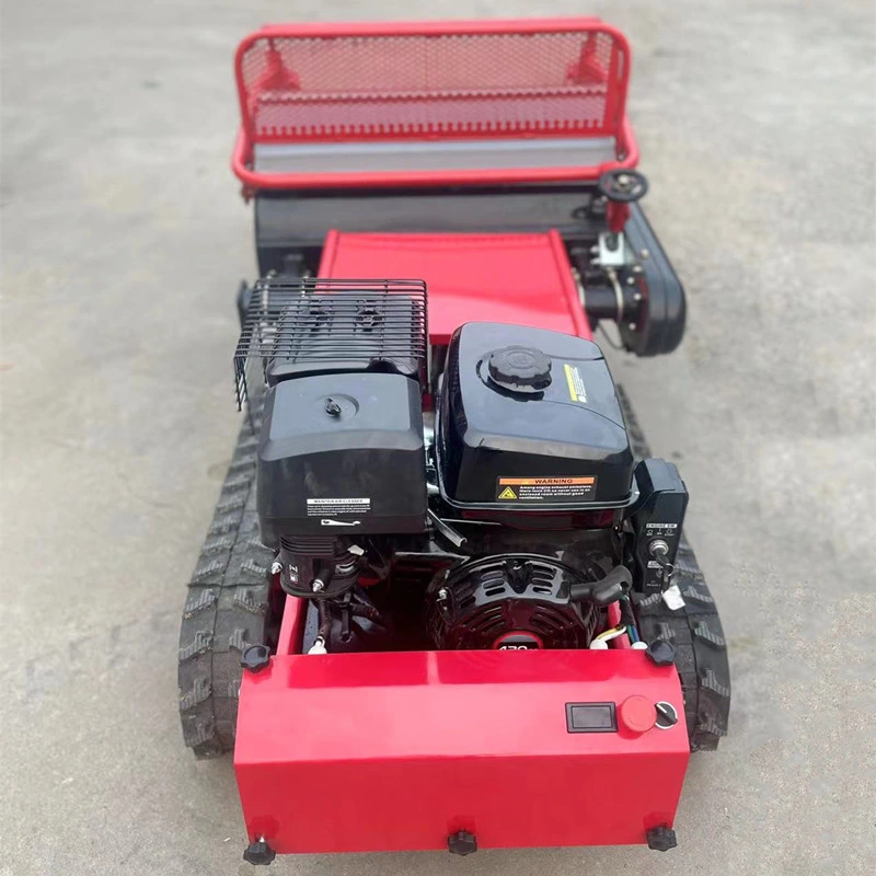 2023 New Design Mini Garden Machine Electric Remote Control Robot Lawn Mower