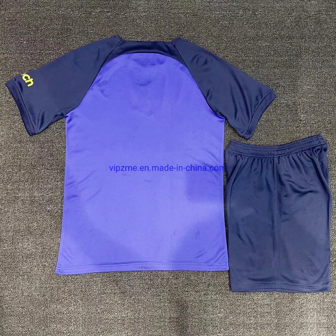 Football Shirt Men Kids Kit Uniform Short Soccer Jersey