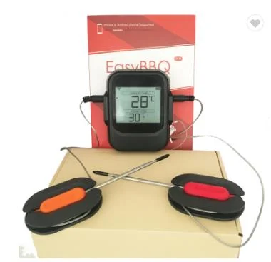 Digital Bluetooth BBQ-Thermometer mit Timer und freier APP