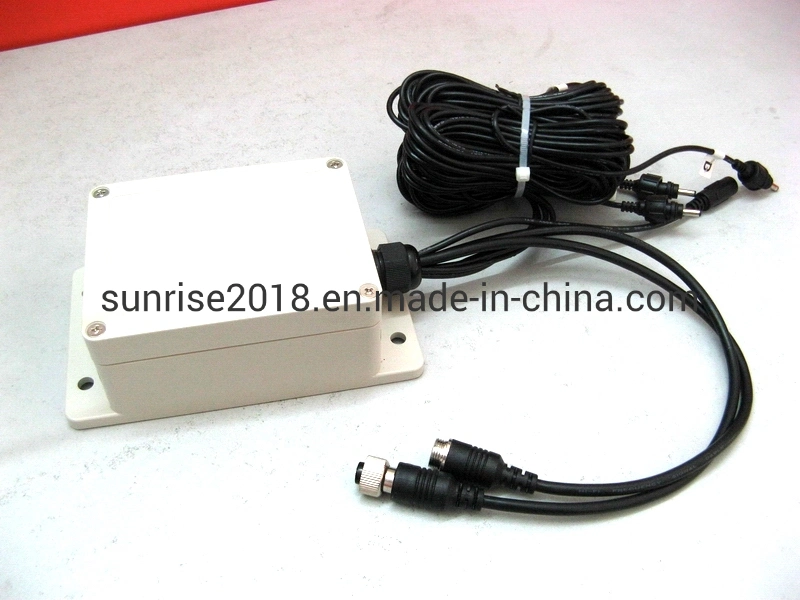 24V Voltage Wired Truck Parking Sensor with 7inch Display and 4 PCS Reversing Digital Sensors