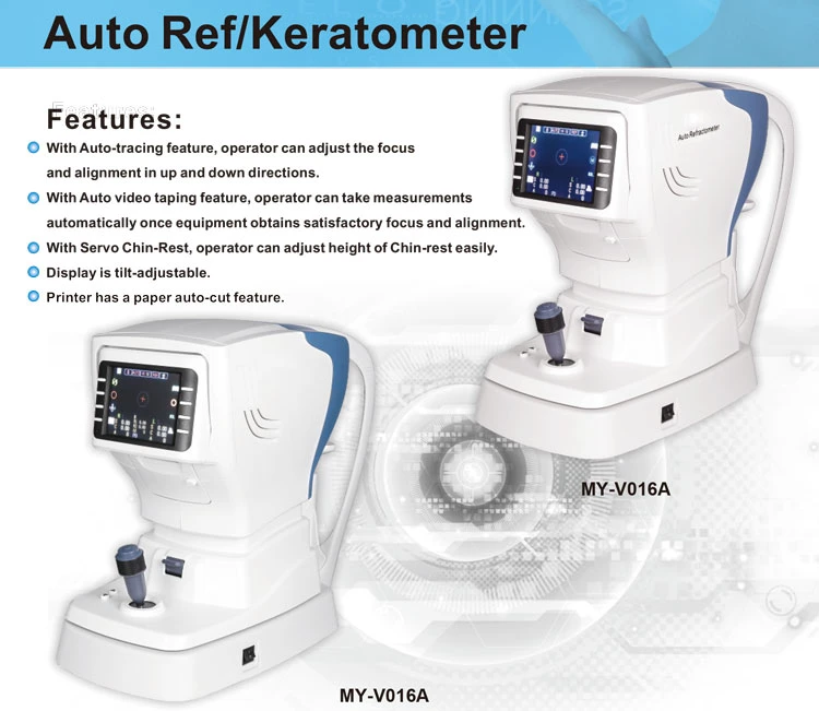 My-V016A Medical Ophthalmology Instruments Opotical Auto Refractometer Keratometer for Sale