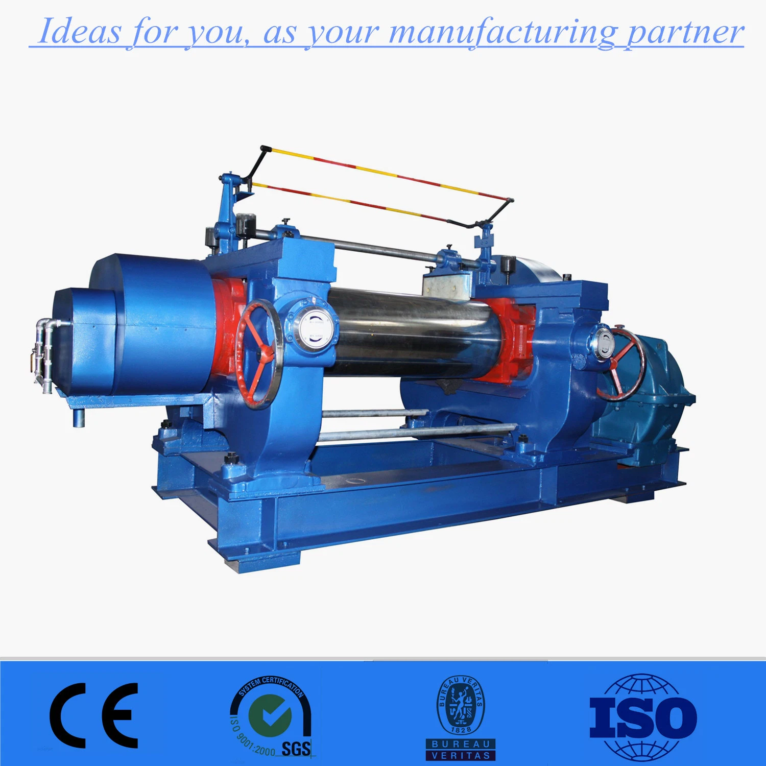 Two Roll Mill for Plastic and Rubber with Lab Use