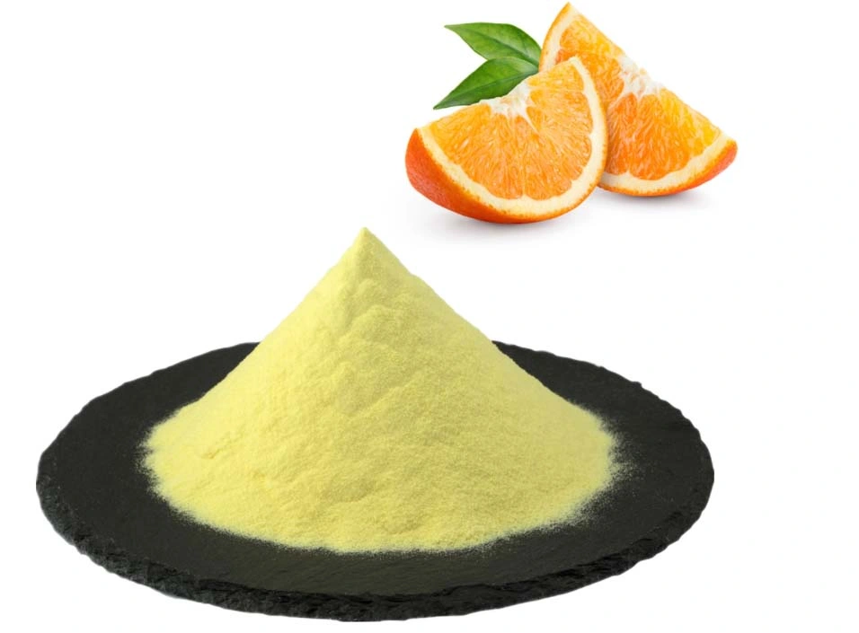 Grau alimentício Instant Sumo de laranja natural em pó desnatado em pó Sabor Laranja com 100% natural