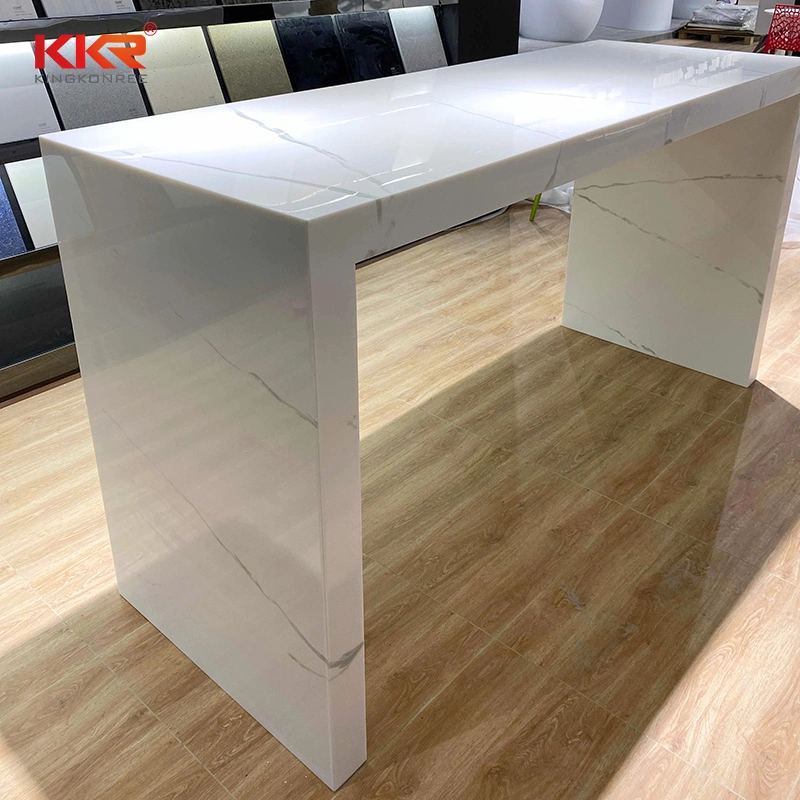 Home Furniture Customized Solid Surface Home Kitchen Island Bar Counter