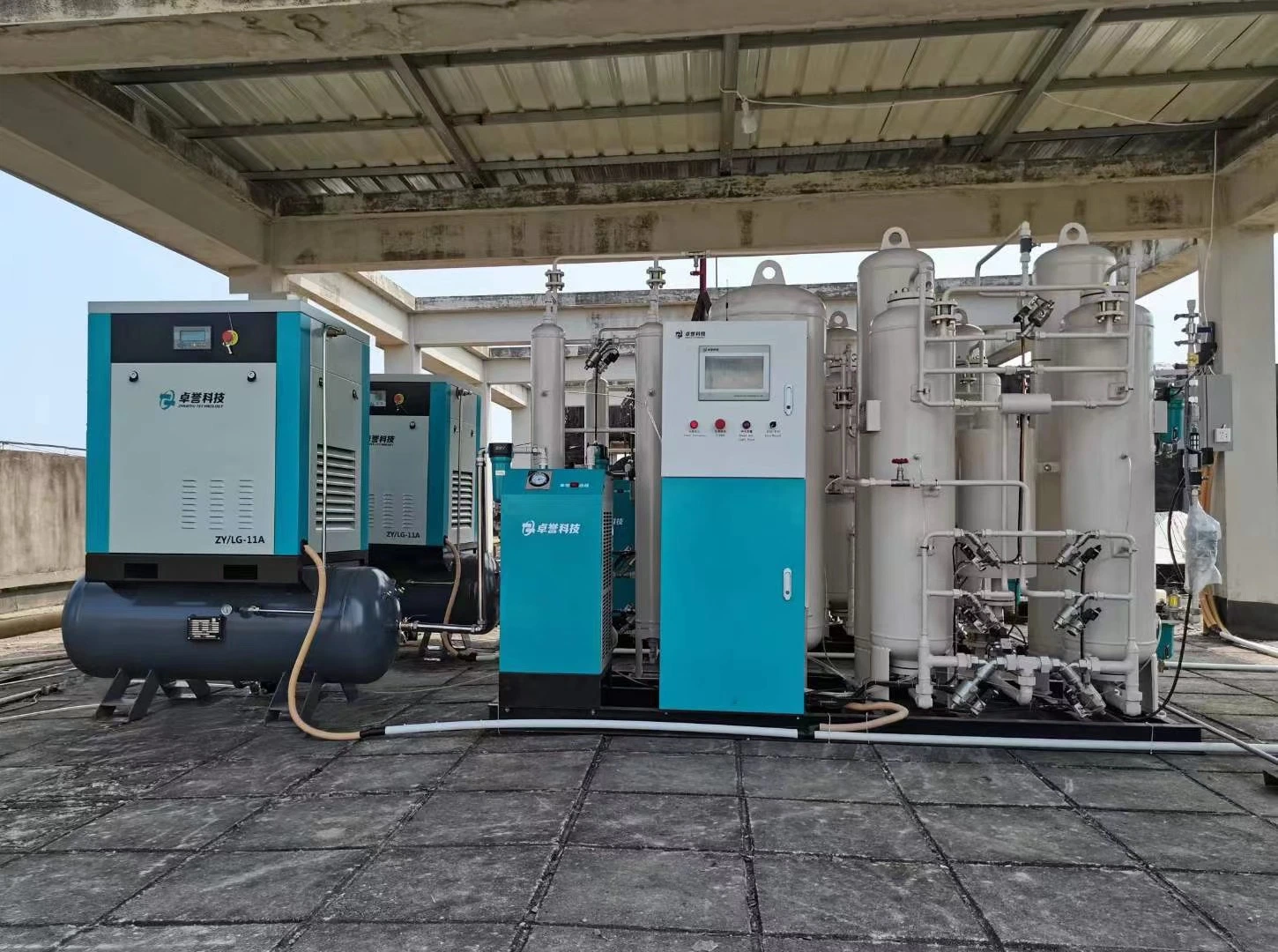 Medicinal Oxygen Generating Plant with Psa Technology with High Purity