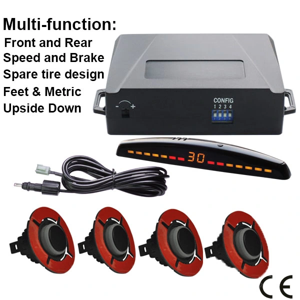 Buy Feet and Meter LED Display Automobile Car Reverse Parking Sensors