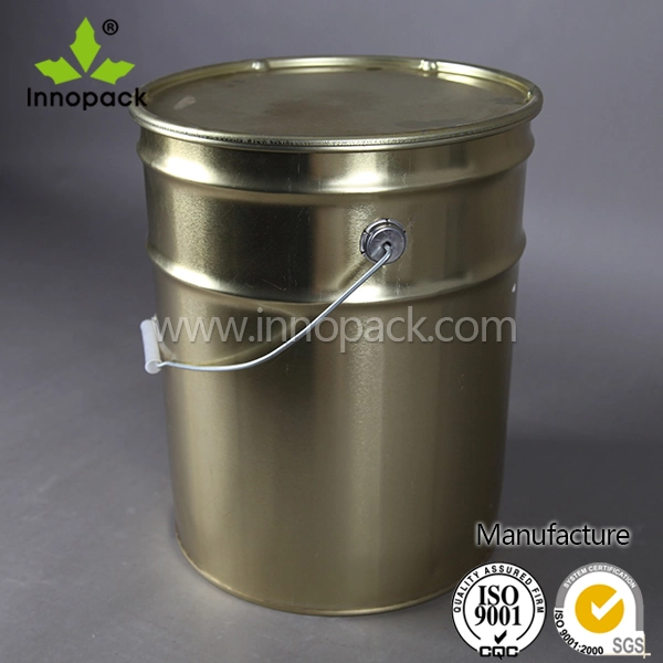 18-25L Paint Bucket with Ring Lock Lid for Paint/Chemical Oil Use