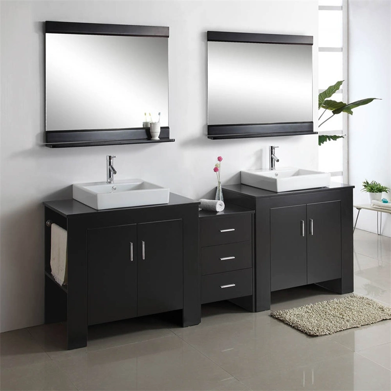 Baño Clásico Vanities de Madera sólida almacén de cuarto de exposición Cuarto de baño Gabinetes