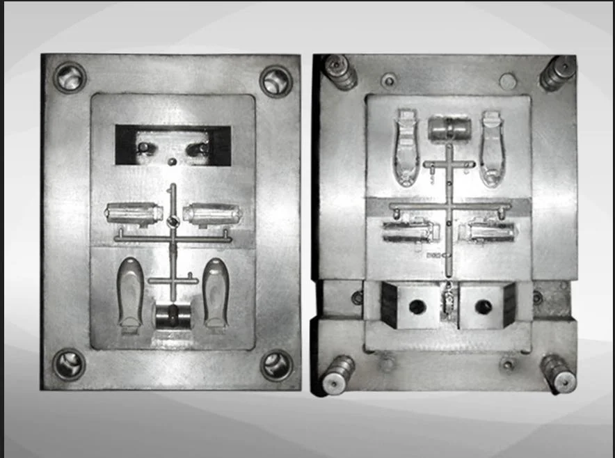 UG/PRO-E/Auto CAD molde de fundición de moldes personalizados produce piezas de plástico