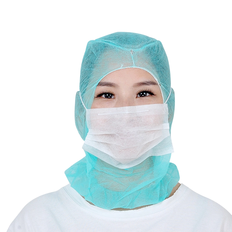 Masque médical stérile jetable pour la chirurgie, masque chirurgical, masque chirurgical, capuchon pour médecin, capuchon pour infirmière, Draps de lit équipement médical