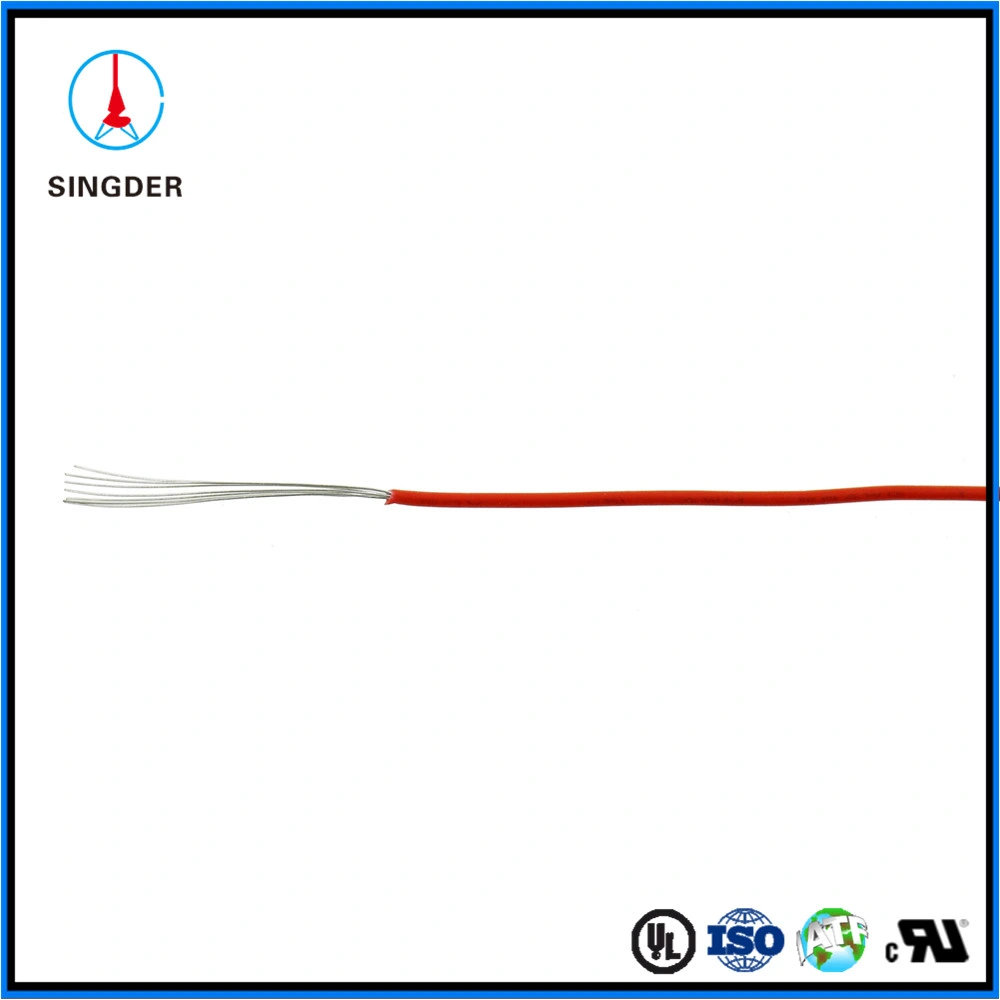 Solo Conductor eléctrico blindado el cable de alta temperatura para el cableado interno de los aparatos