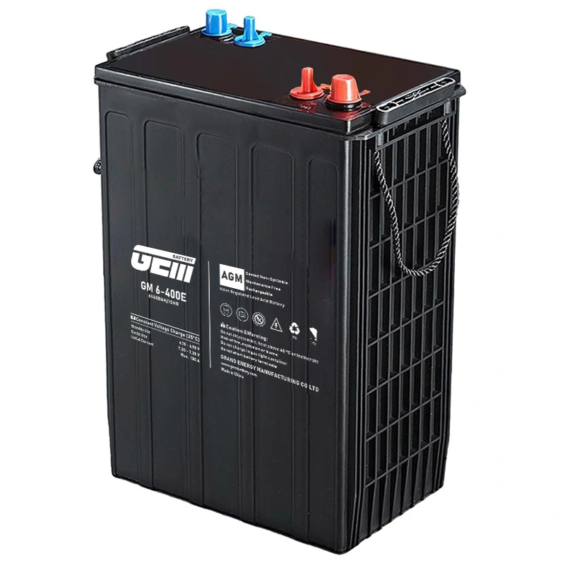 6v600ah 6V 400ah de ciclo profundo AGM batería GEL UPS recargable batería de almacenamiento
