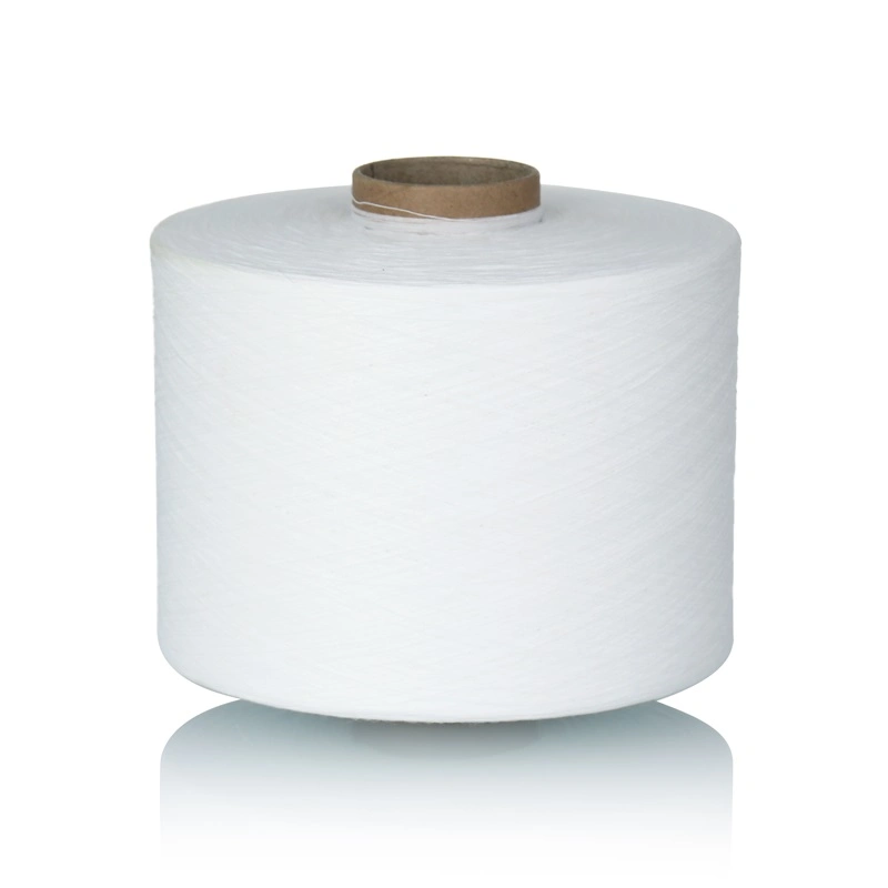 Eco-Friendly Dyed 100% OE Polyester Spun Yarn Cotton Textile Fiber