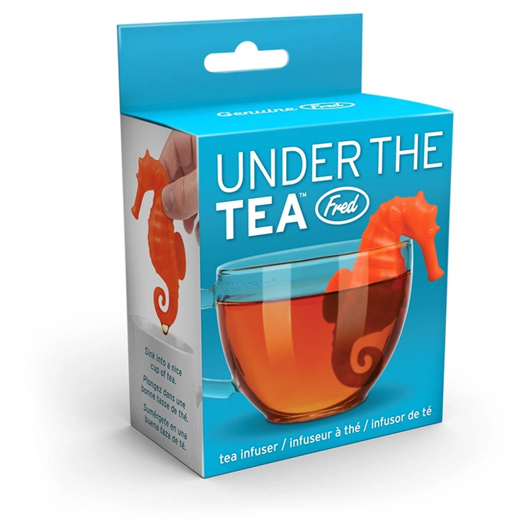 Sea Animal Hippocampus Tea Infuser Silicone Loose Leaf Tea Bag