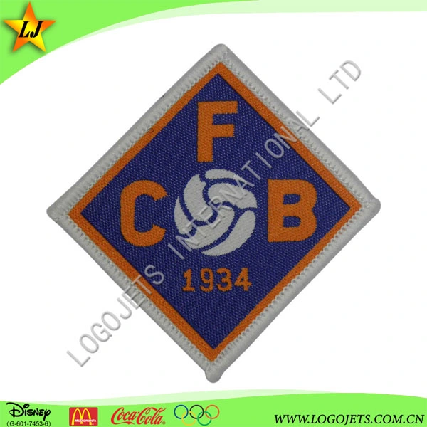 High Quality Football Woven Label