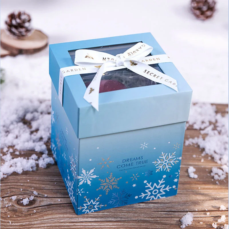 Round Box Christmas Paper Box Packaging Box Paper Gift Box Custom Packaging Box