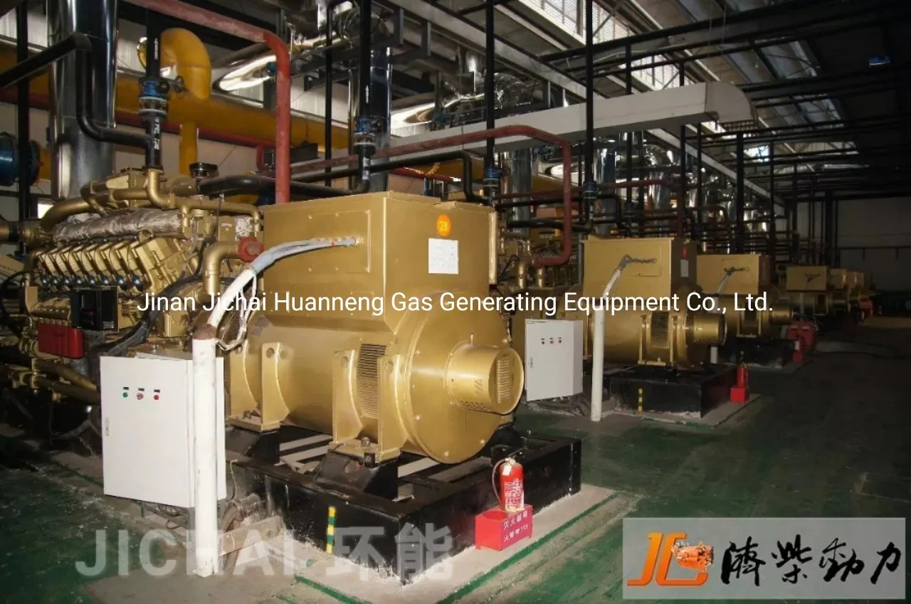 0.5MW 0.8MW 1MW 2MW 4MW 5MW LNG CNG Natural Gas Biogas Generator Sets with Silent Canopy