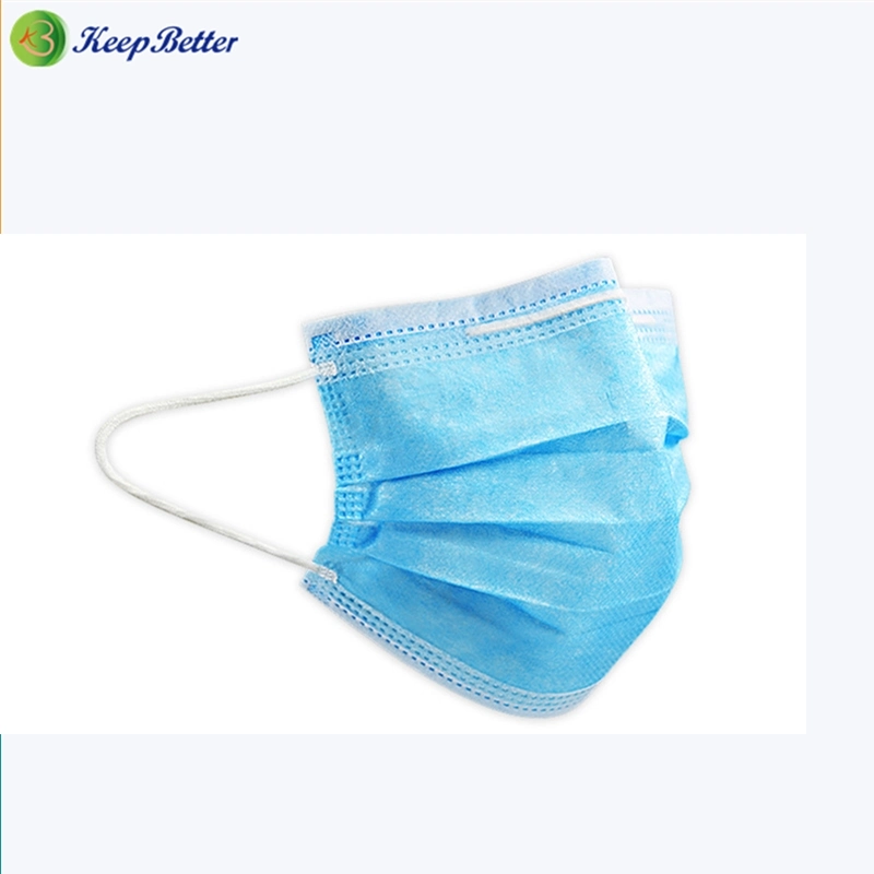 Fast Ship Certified Non-Medical Earloop Face Mask Wholesale/Supplier Supply Manufacture Disposable 3 Ply Layer Flat safety Face Mask Made in China for Public Civil Use