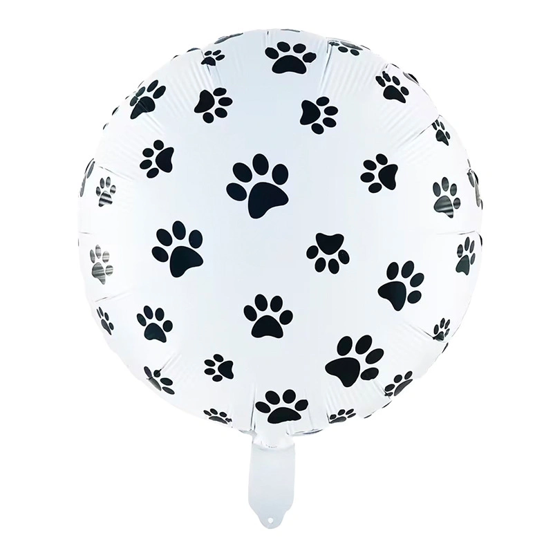 Bande dessinée empreinte animale Jungle Party Series Cow Pattern Dog Paw Imprimer la bulle