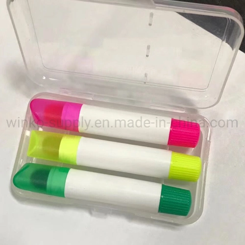 Customized Logo Printed Dual Head Highlighter Pen