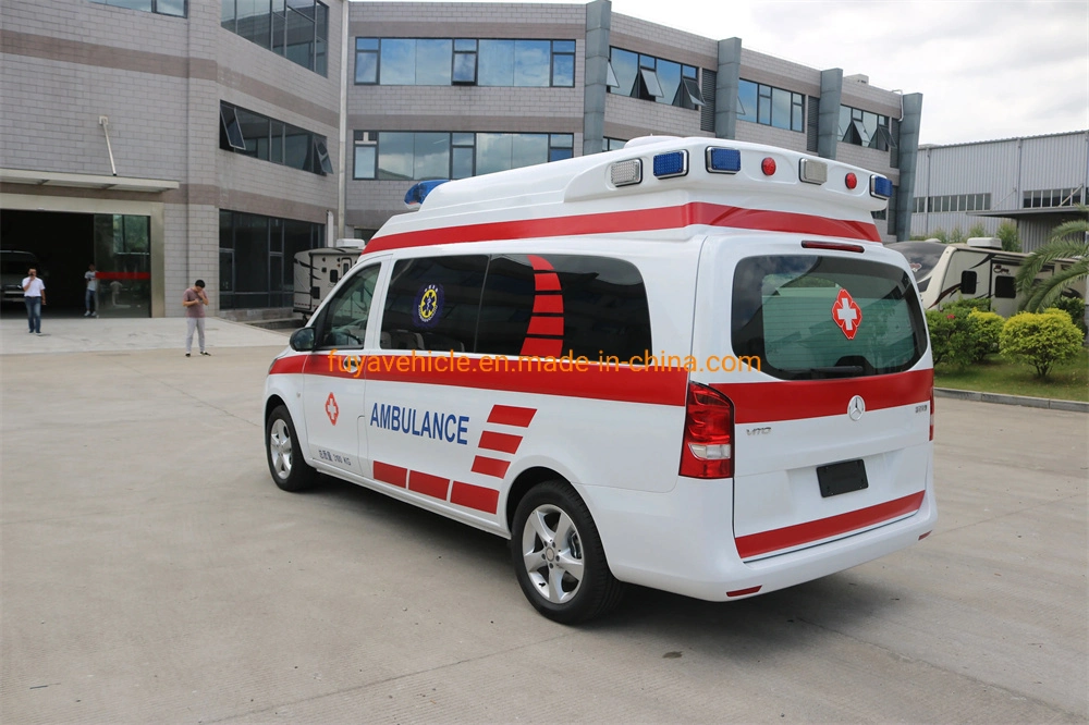 4X4 off-Road Mobile Negative Pressure Mercedes Benz Ambulance Vehicle