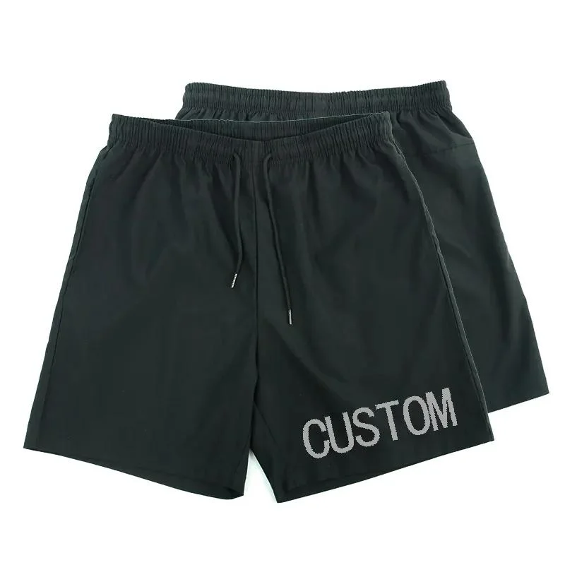 Customized Logo Mens Cotton Shorts