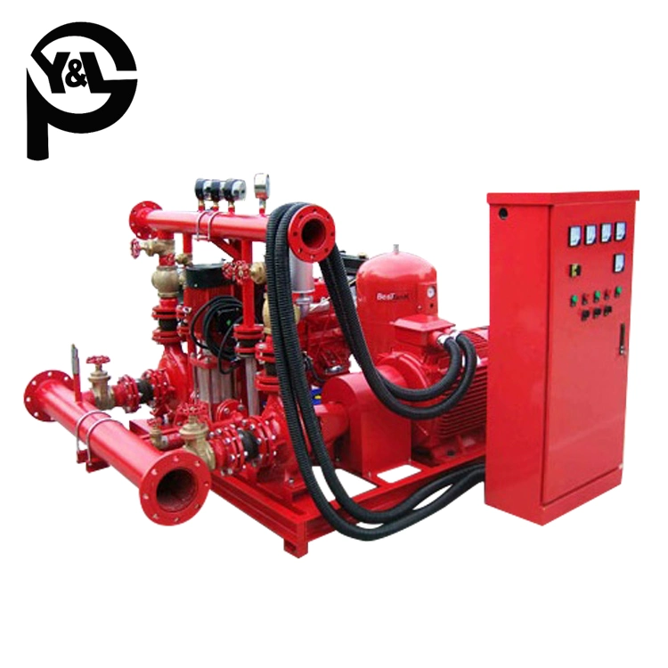 Edj Diesel Electric Fire Pump Jockey Pump with Control Panel Packing