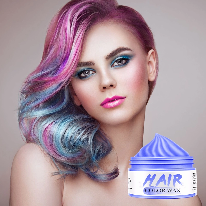 Haar Styling Pomade Material Temporäre Einweg Schlamm Haarfarbe Wachs Von China Supplier