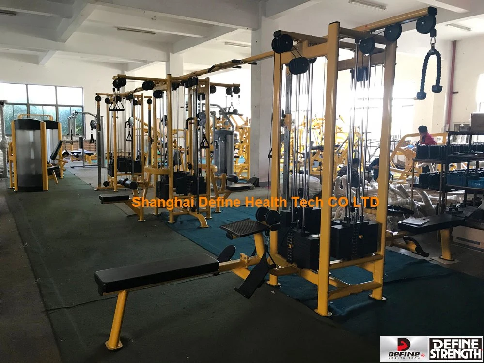 Equipos de fitness profesional,gimnasio,máquina de definir la fuerza y definir la salud Tech,últimos equipos de gimnasio,nueva Multi-Jungle (ejemplo 12-Stack recto) (HP-3043)