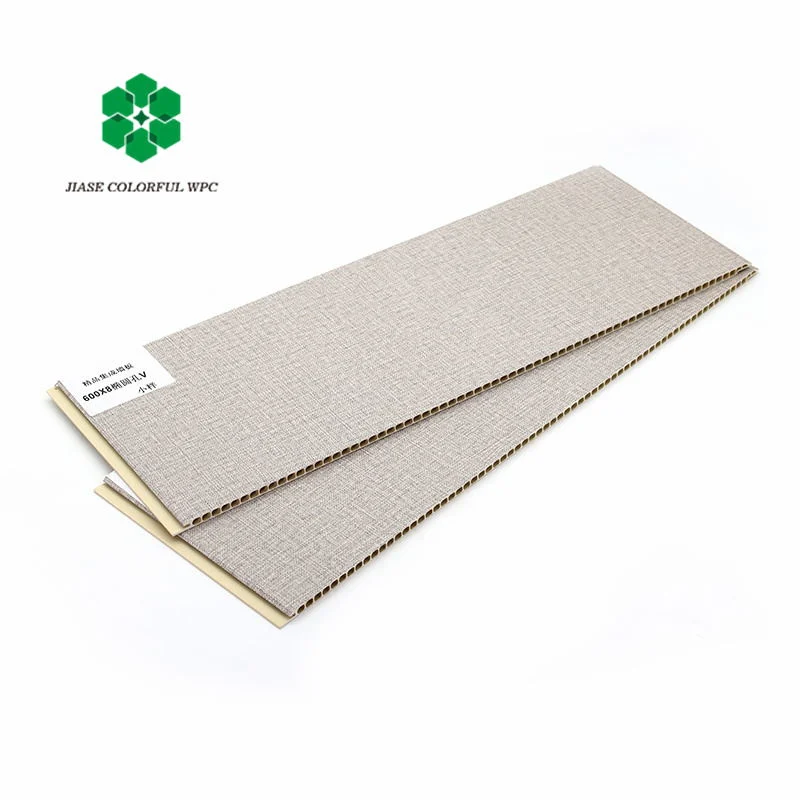 Super Heavy Wood Plastic Sheet Grain Waterproof Interior Decorative Interlock PVC&WPC Wall Board